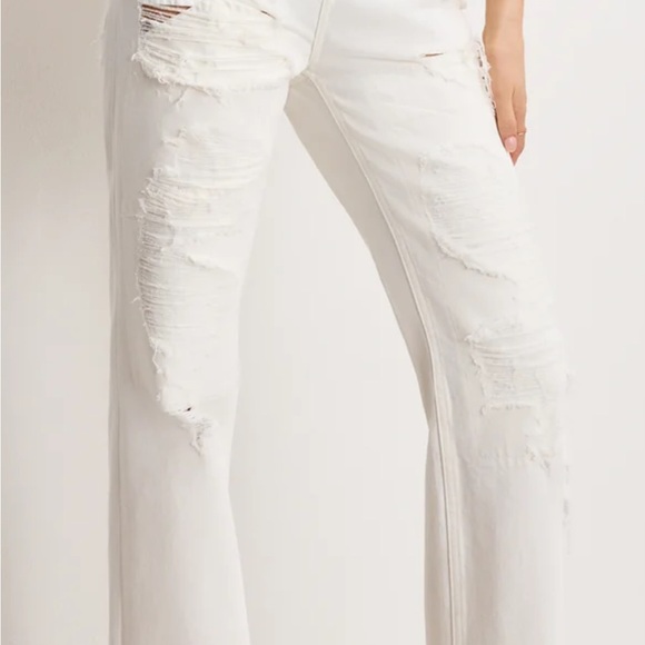 BNWT THE KHLOÉ JEAN LONG | CLOUD WHITE - Picture 3 of 3